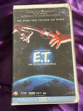 E.T. The Extra-Terrestrial VHS Movie